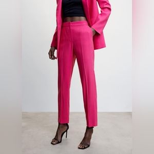 Mango Straight suit pants NWT